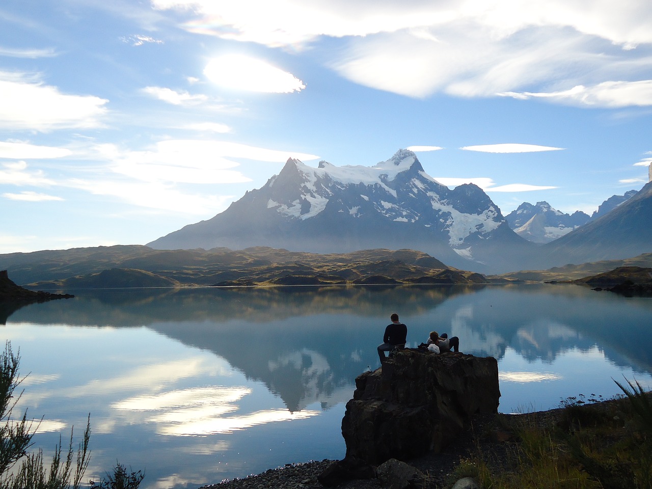 chile torres del paine travel free photo