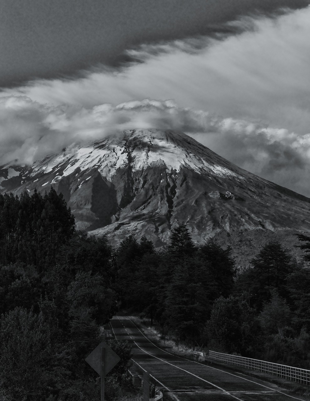 chile volcano landscape free photo