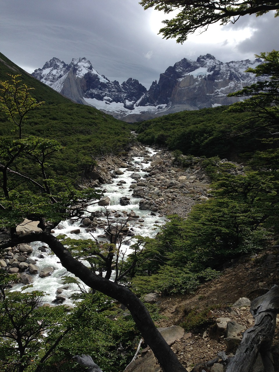 chile patagonia hiking free photo