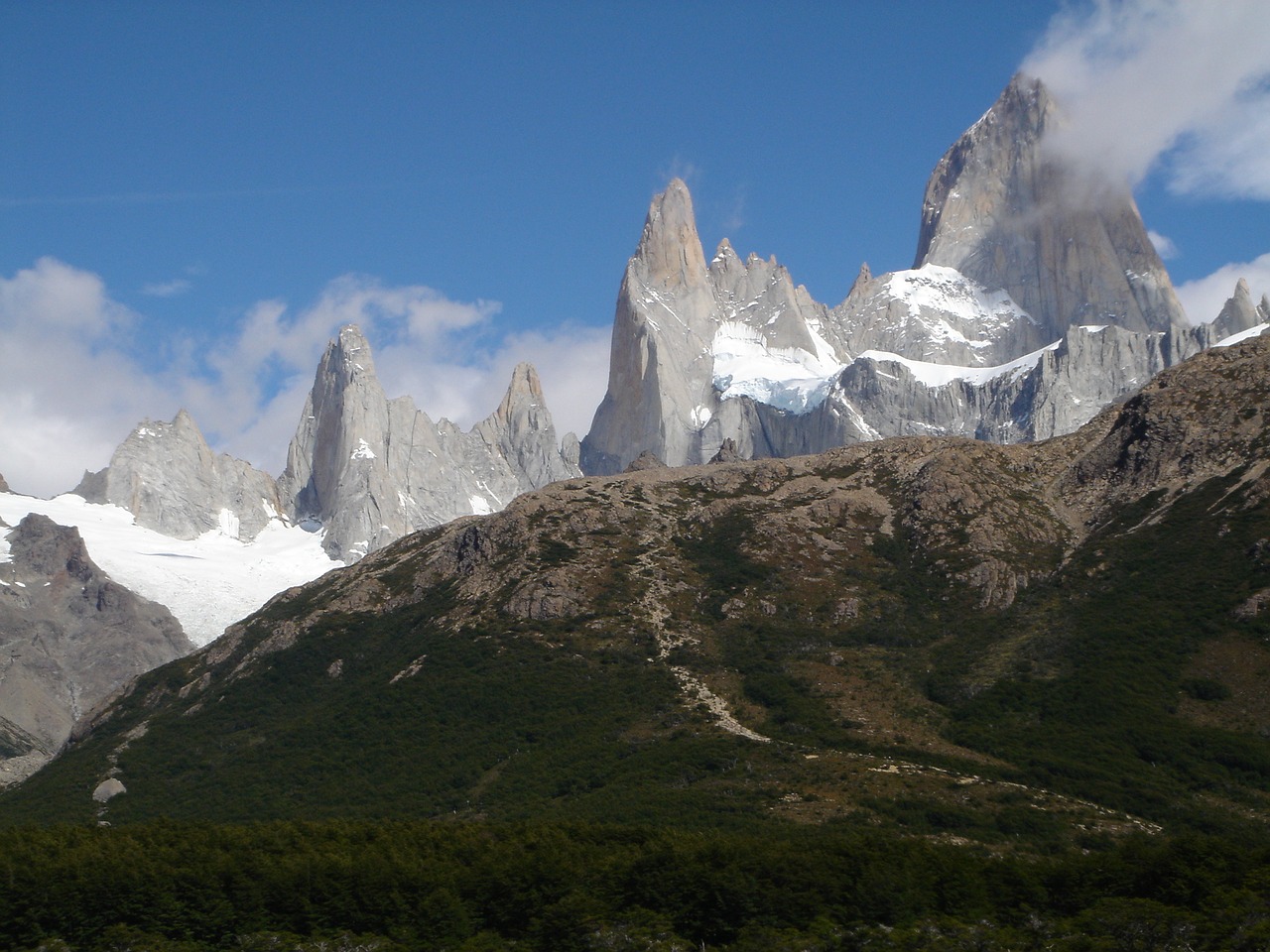 chile andes mountains free photo