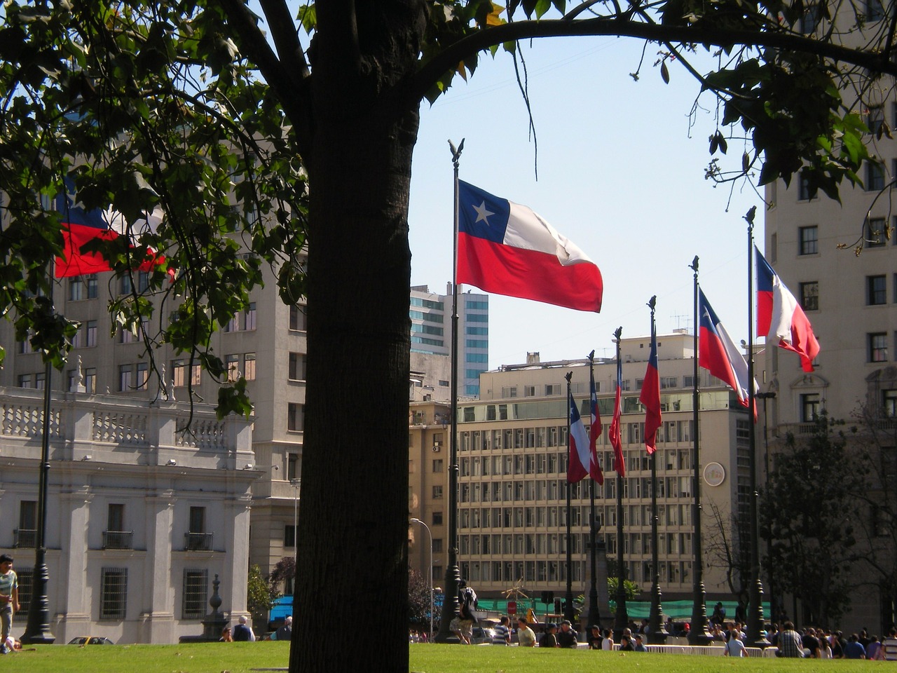 chile country flag free photo