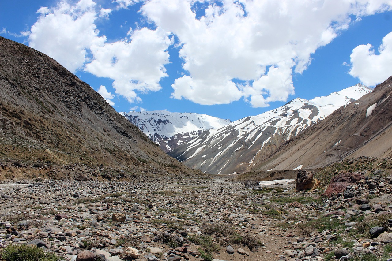 cajon del maipo mountains chile free photo