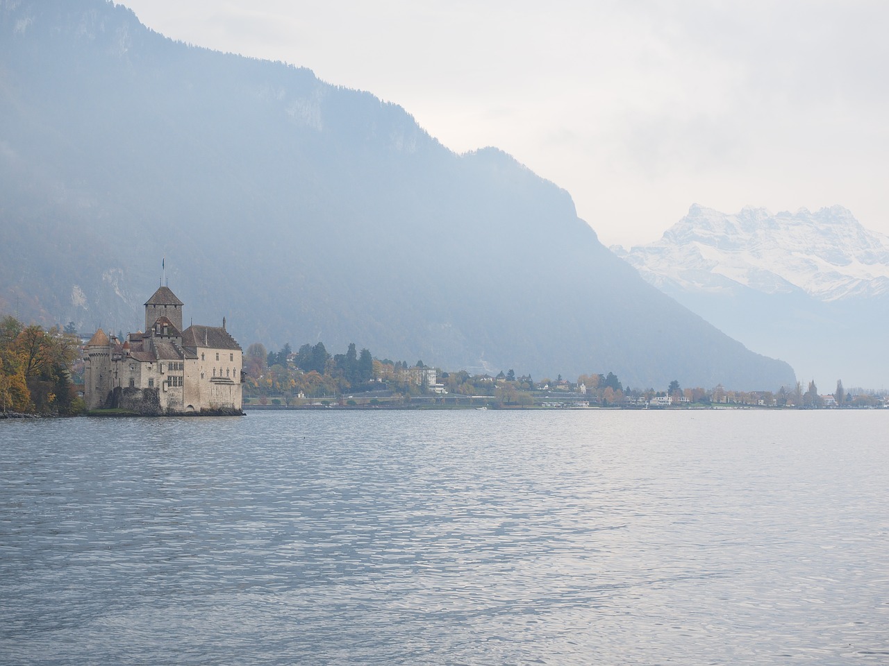 chillon castle castle chillon free photo