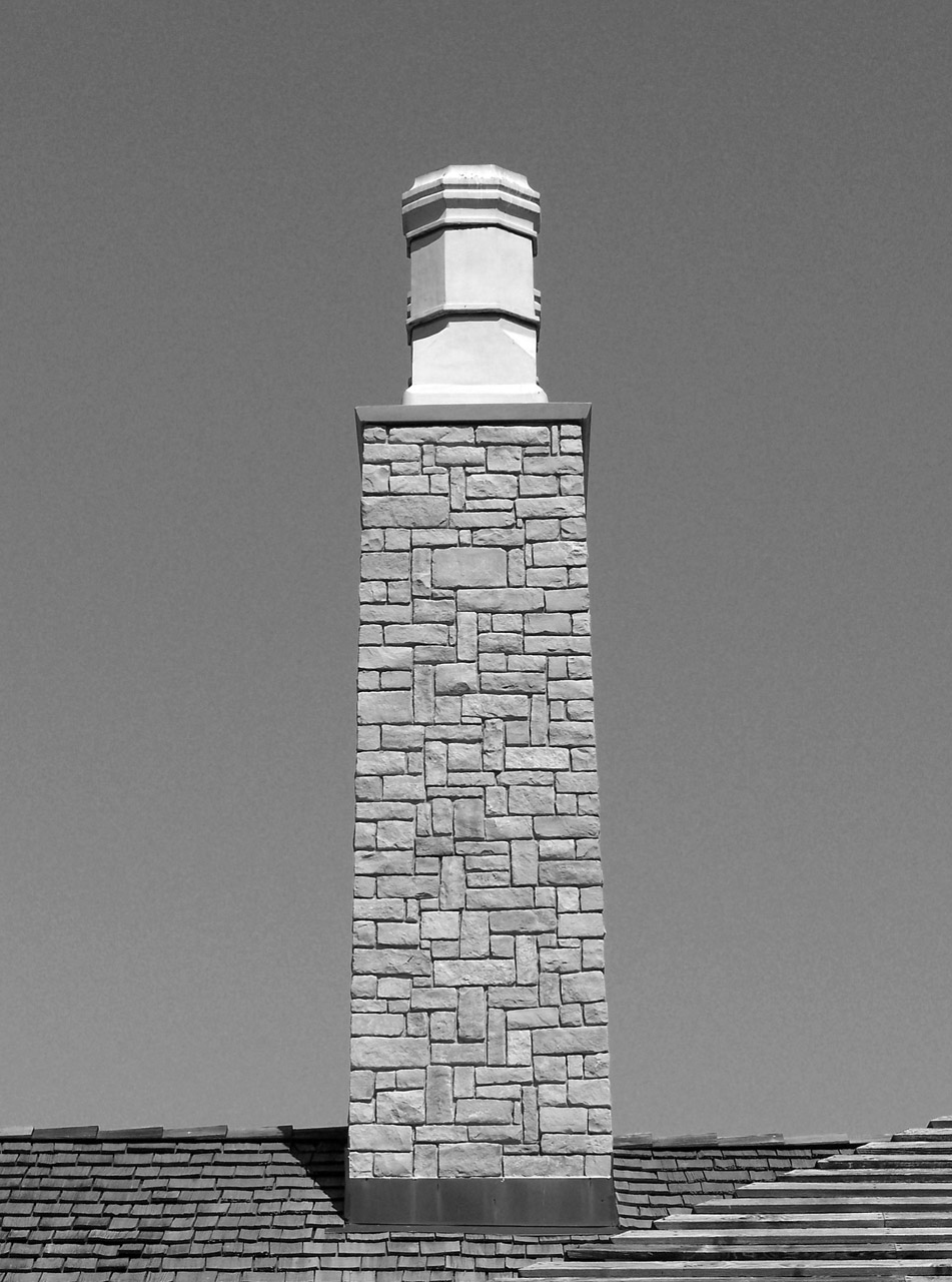 chimney stone fireplace free photo