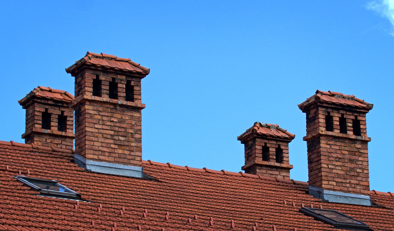 chimney old architecture free photo