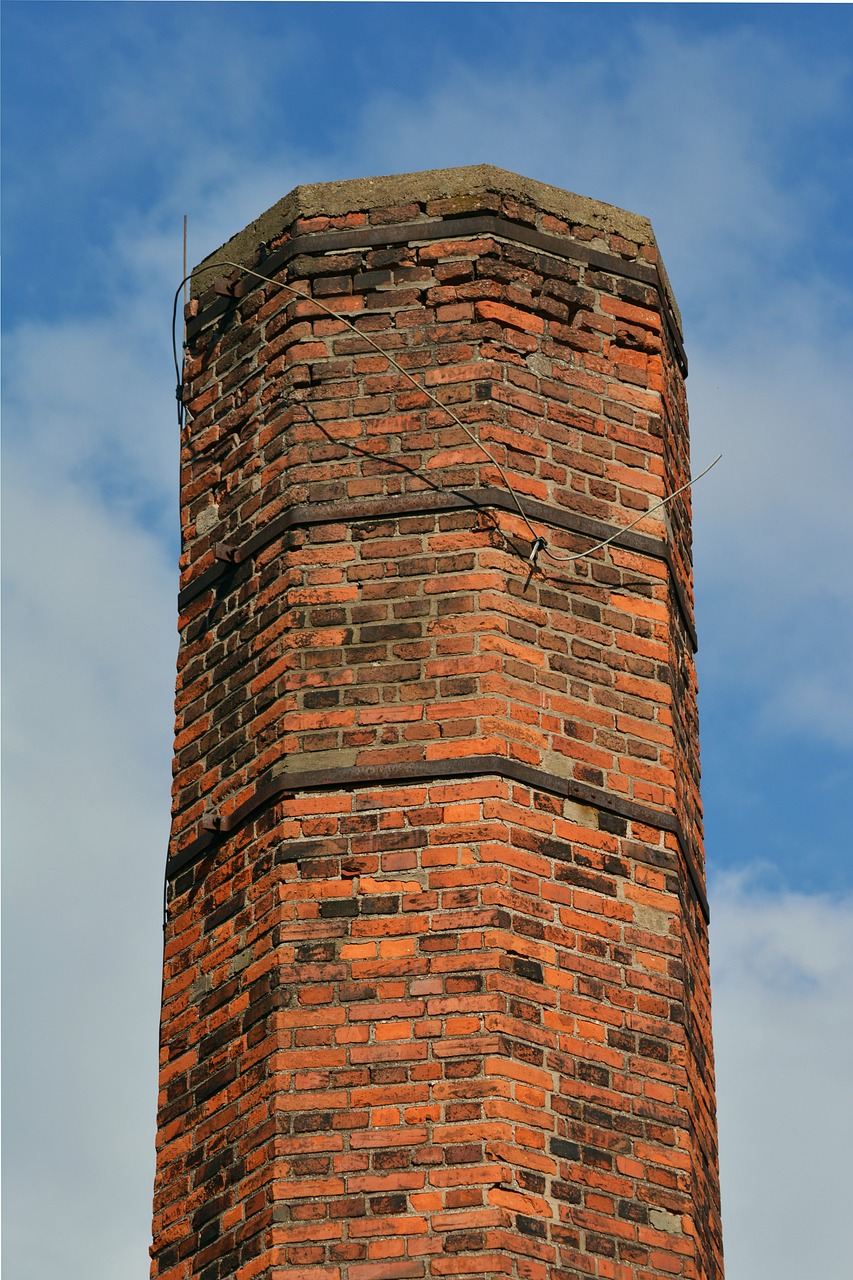 chimney brick old free photo