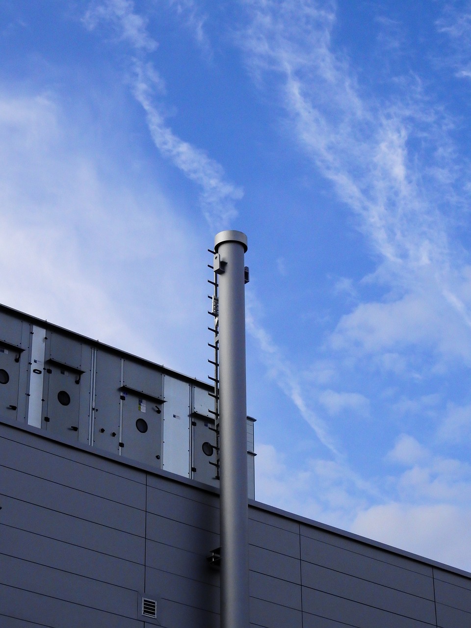 chimney industry industrial plant free photo