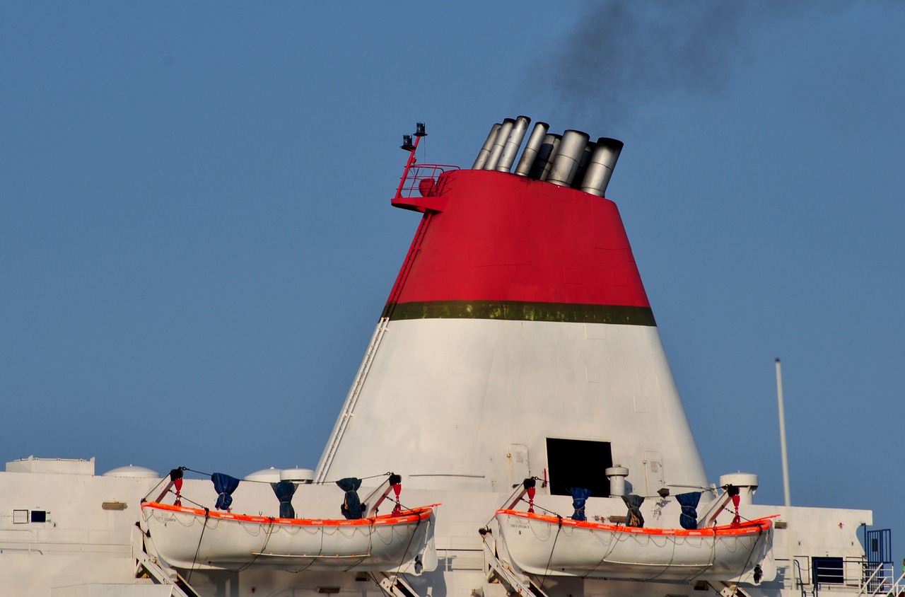 chimney ship steamer free photo
