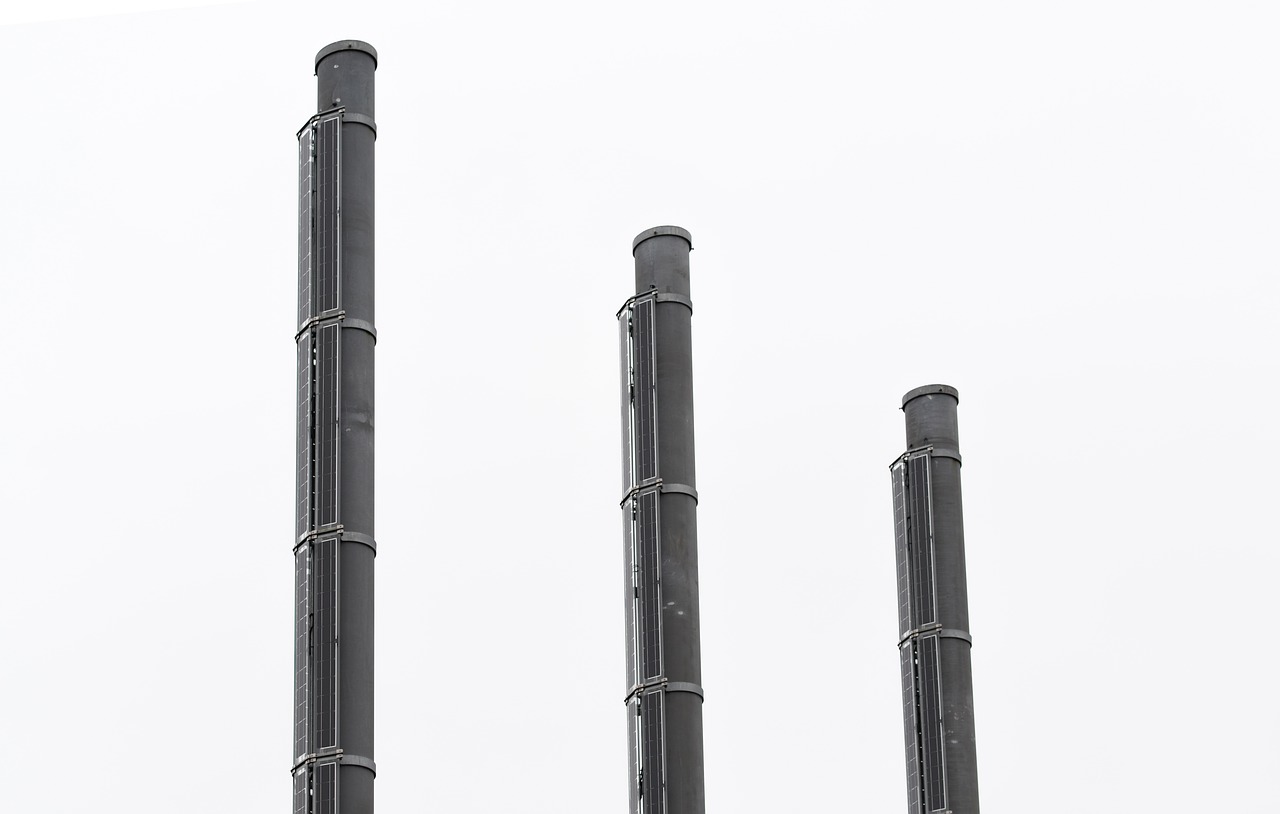chimney factory pipes free photo
