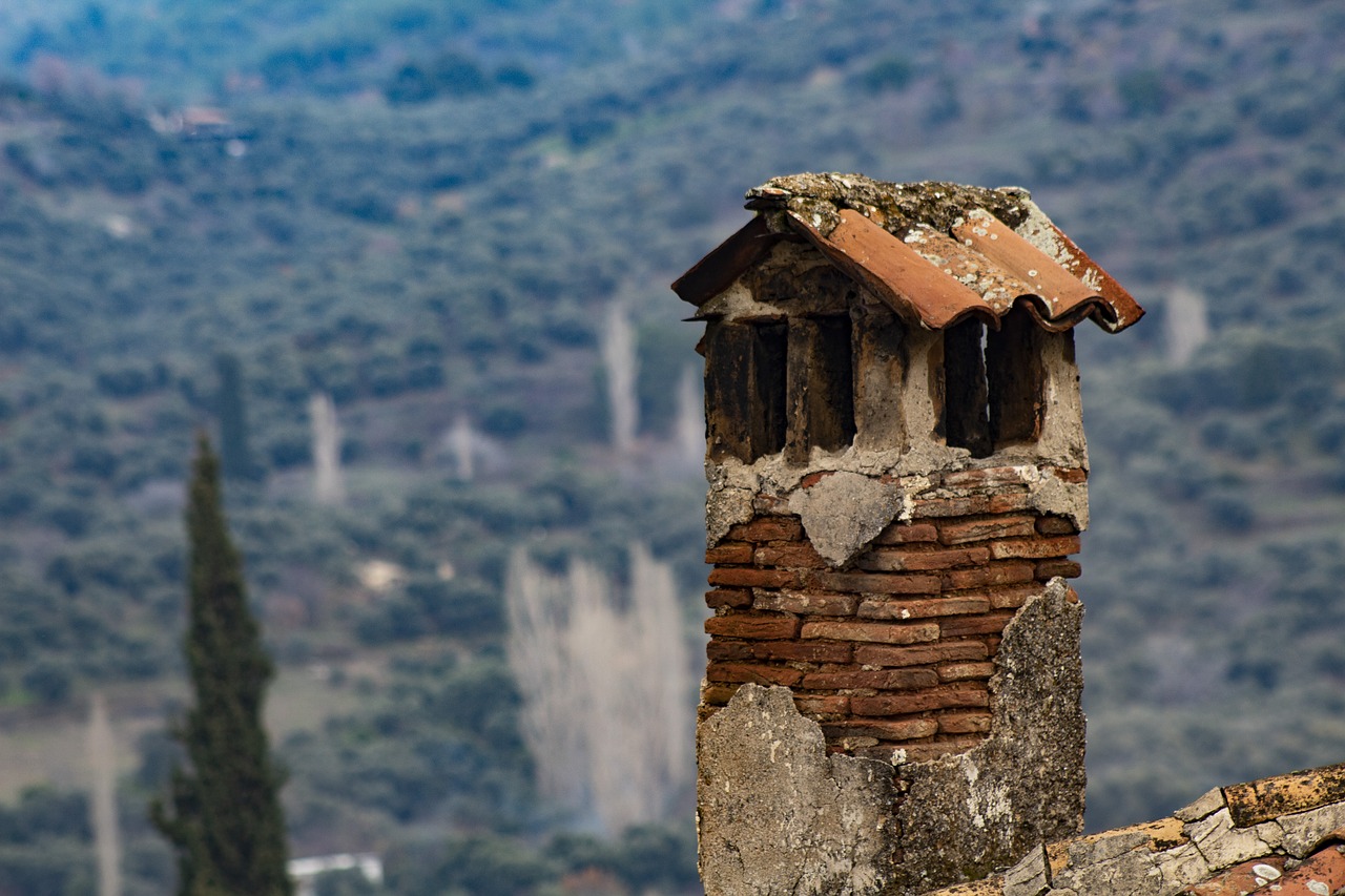 chimney  home  old free photo