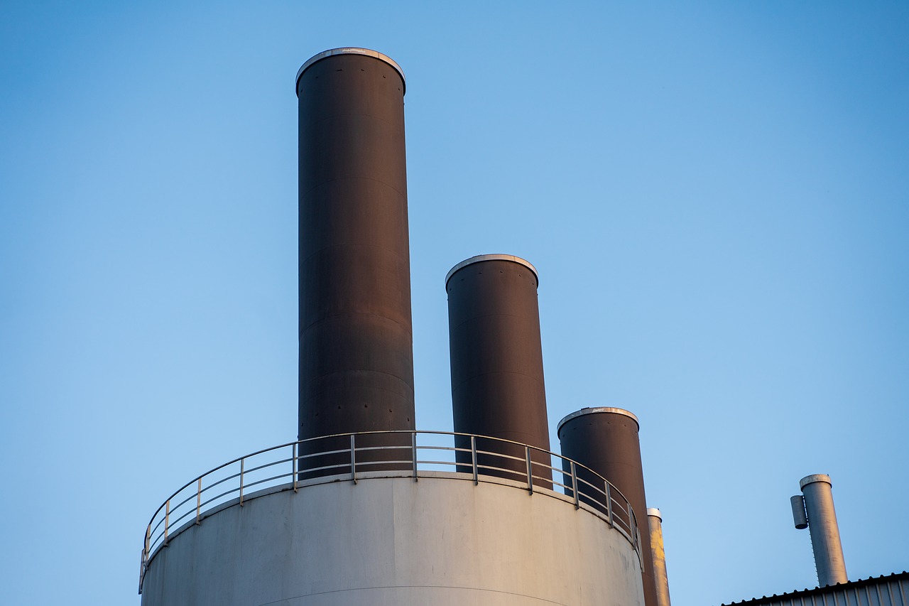 chimney  industry  factory free photo