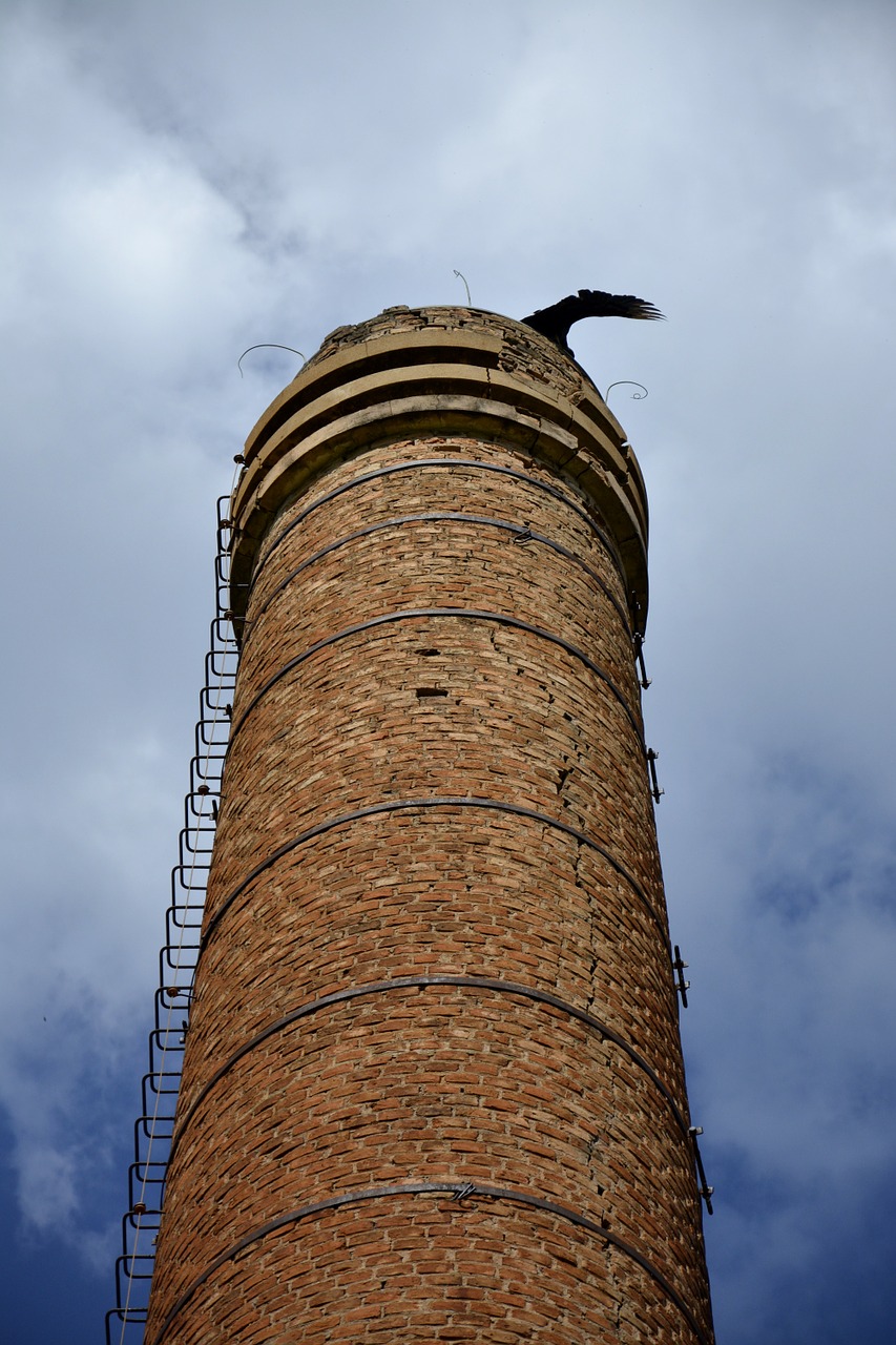 chimney abandoned fear free photo