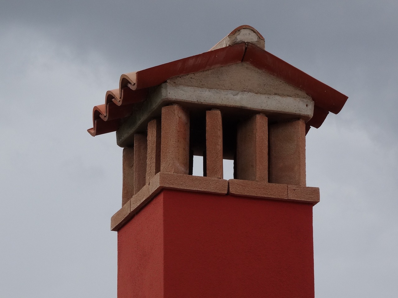 chimney brick mediterranean free photo