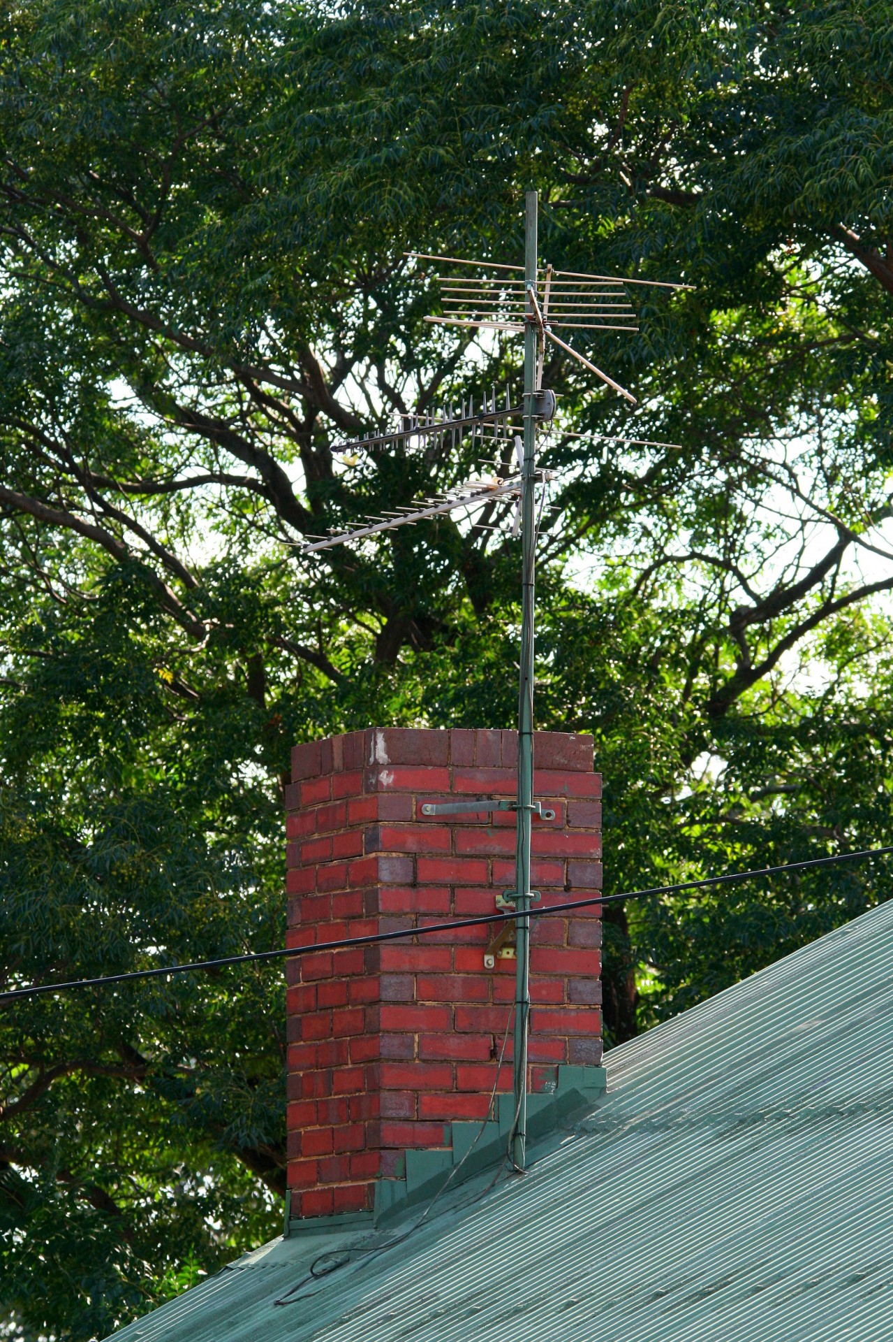 roof slant chimney free photo