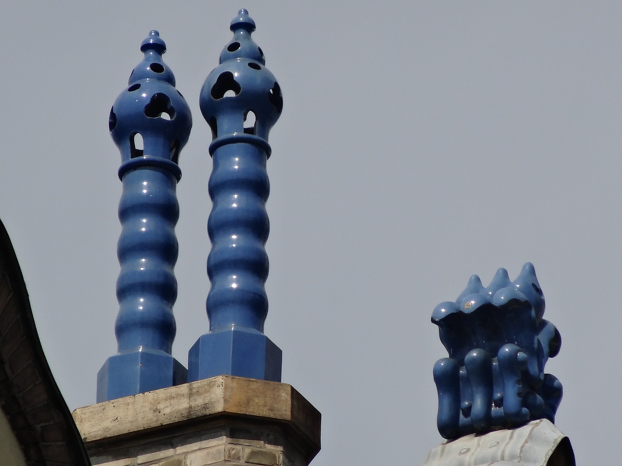 chimneys budapest architecture free photo