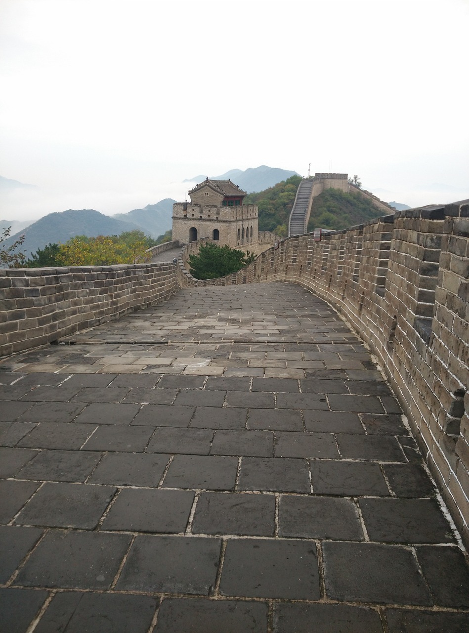 china the great wall city gate tower free photo