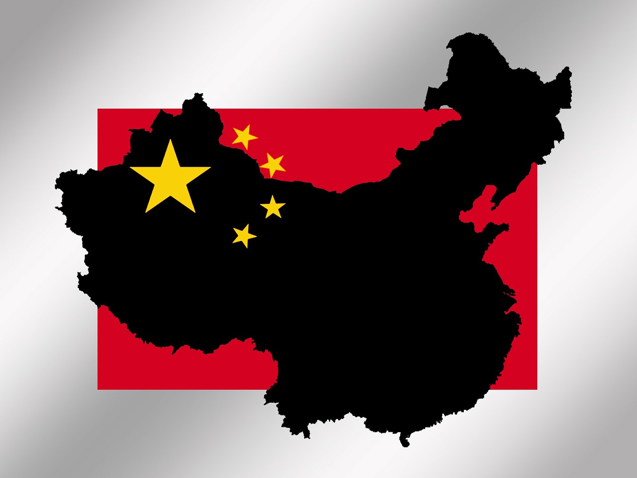 china map flag free photo