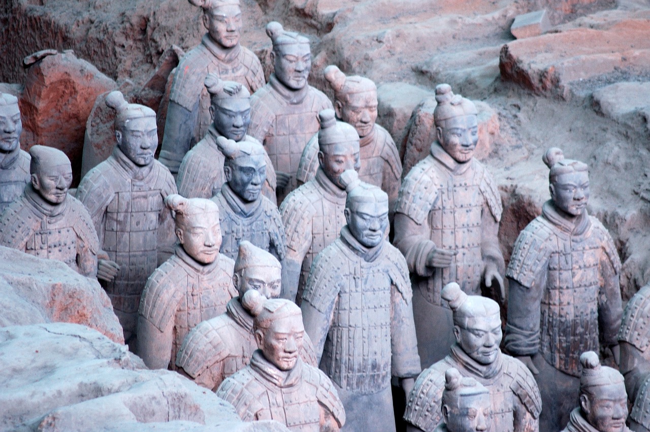 china terracotta warriors free photo