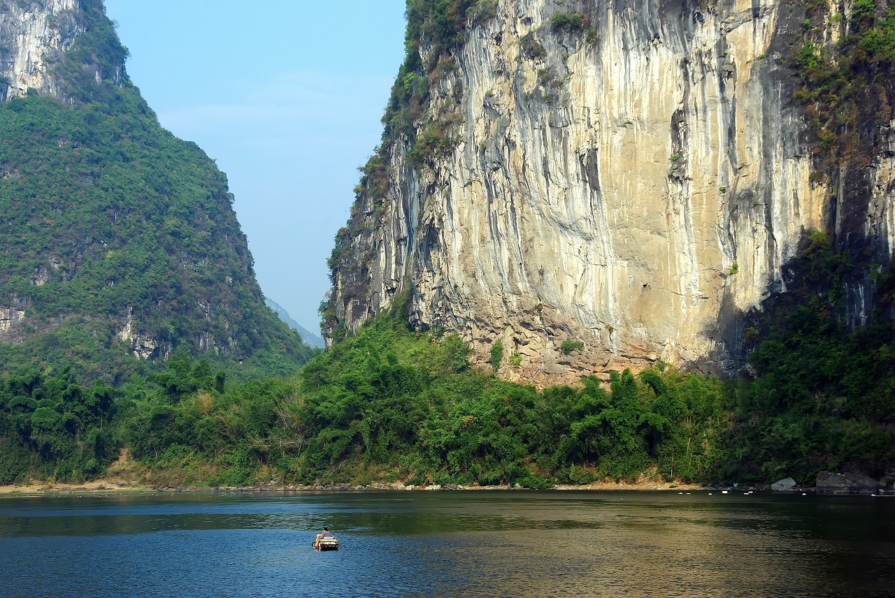 china yangshuo li river free photo