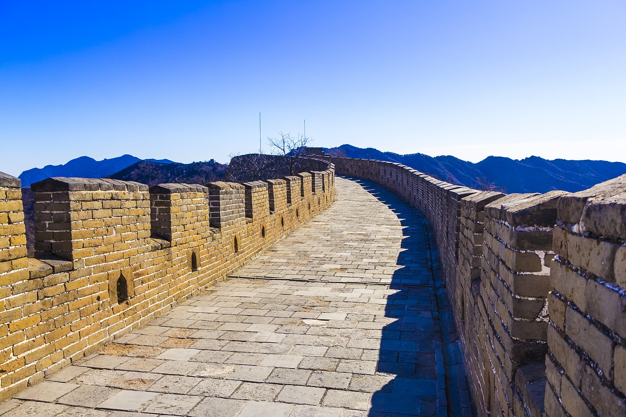 china beijing the great wall free photo