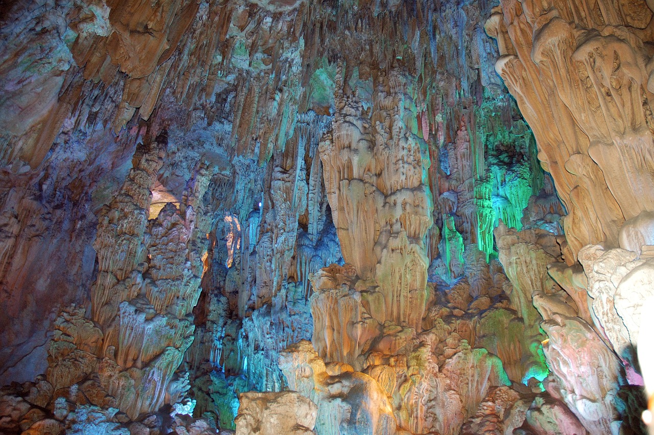 china cave travel free photo