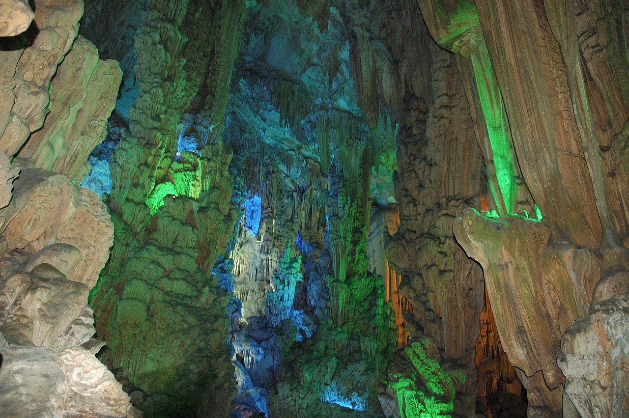 china cave travel free photo