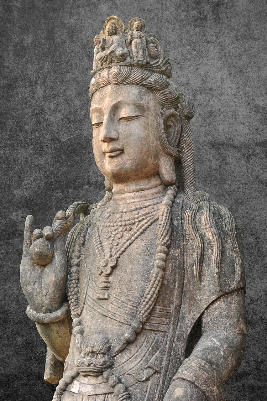 china hong kong buddha statues free photo