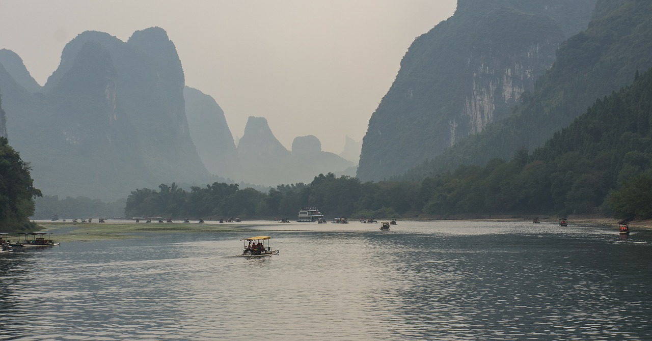 china giulin li river free photo