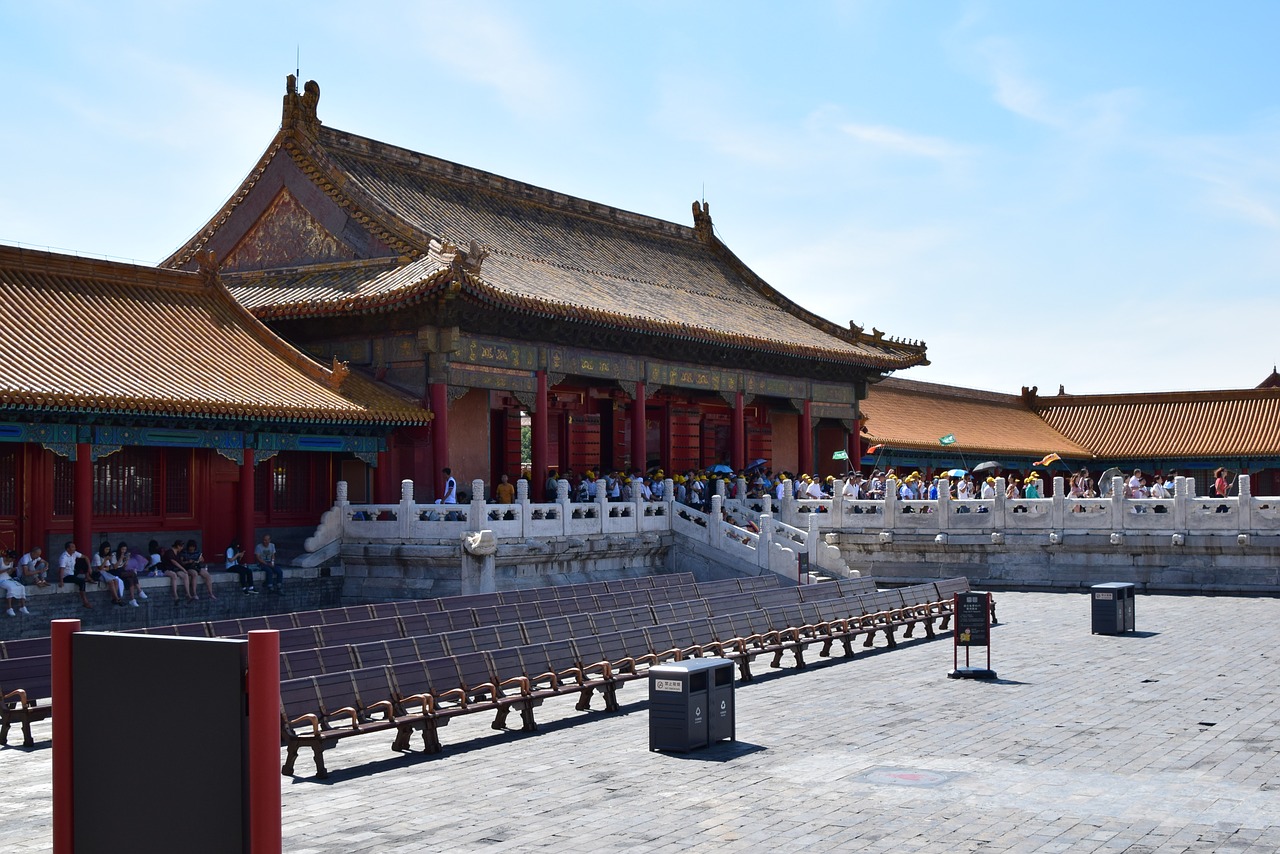 china forbidden city square free photo