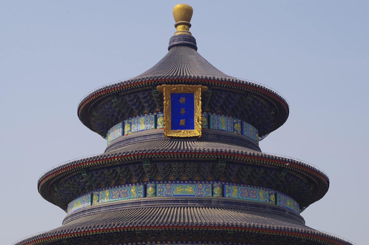 china beijing the temple of heaven free photo