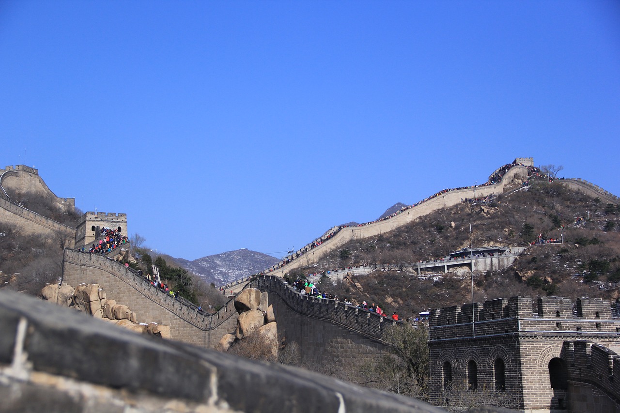 china the great wall the city walls free photo