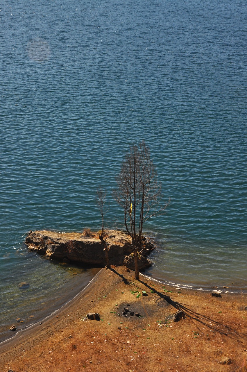 china lugu lake wooden boat free photo