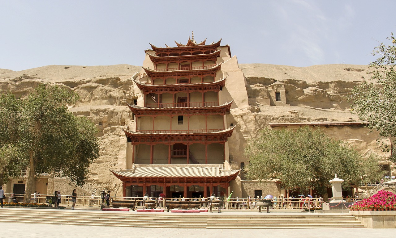 china gansu province dunhuang free photo