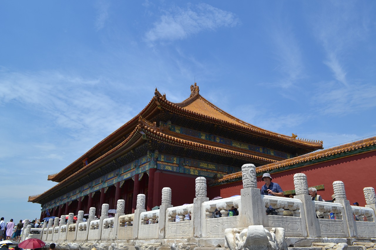 china beijing forbidden city free photo