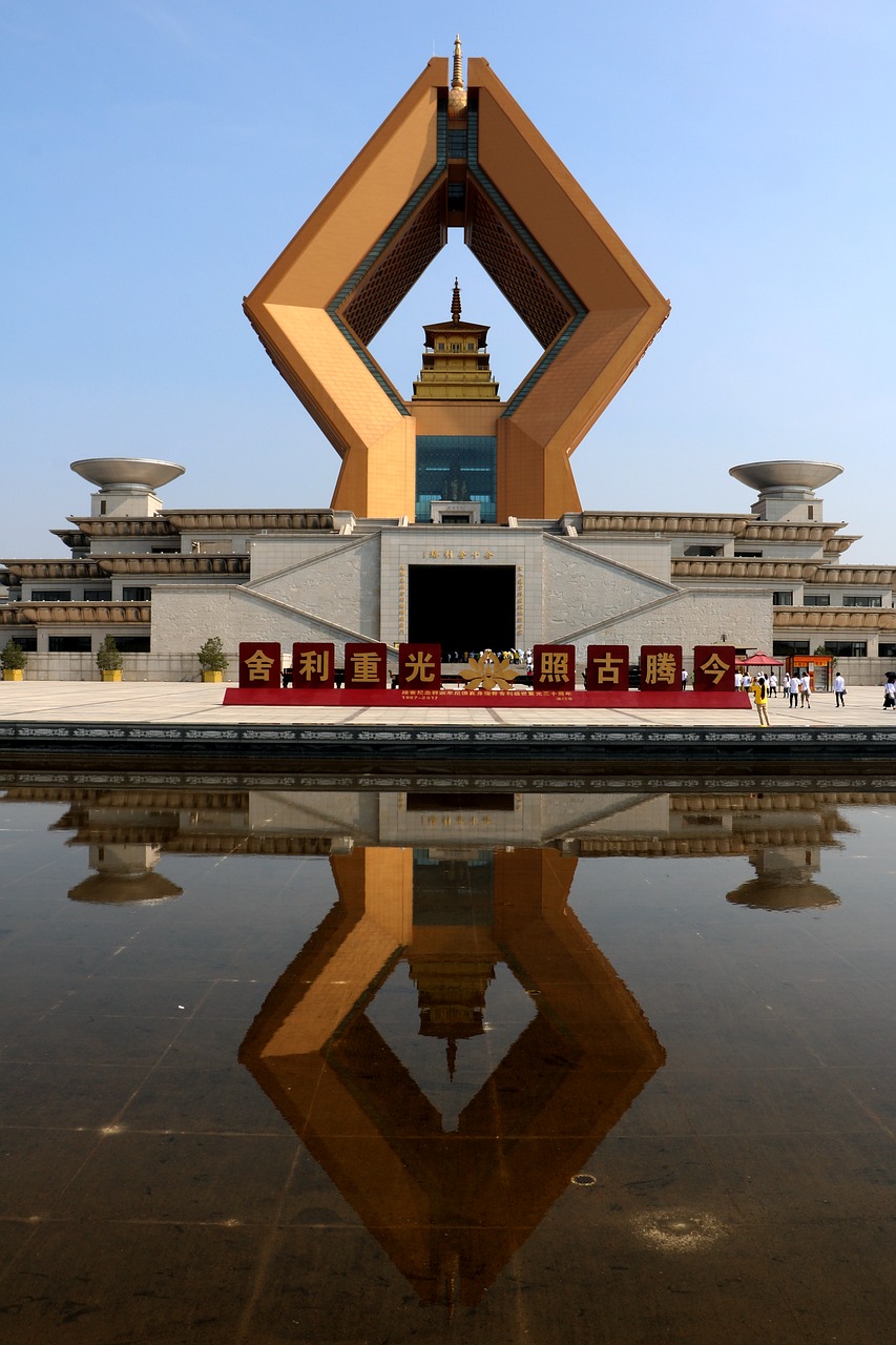 china construction monastery free photo