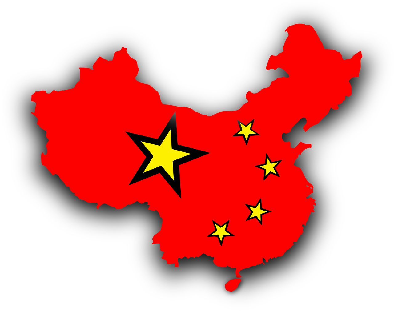 china china map map free photo