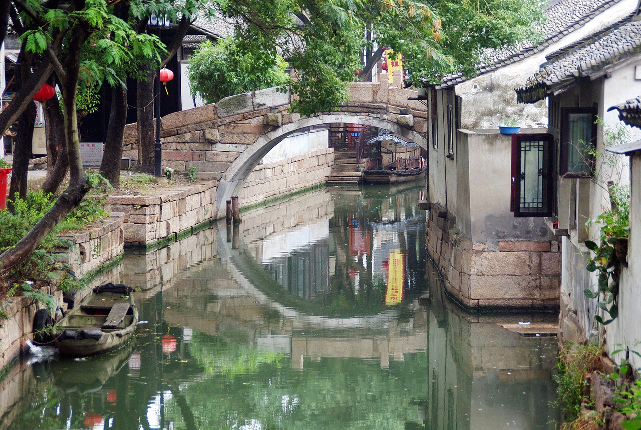 china  suzhou  channel free photo