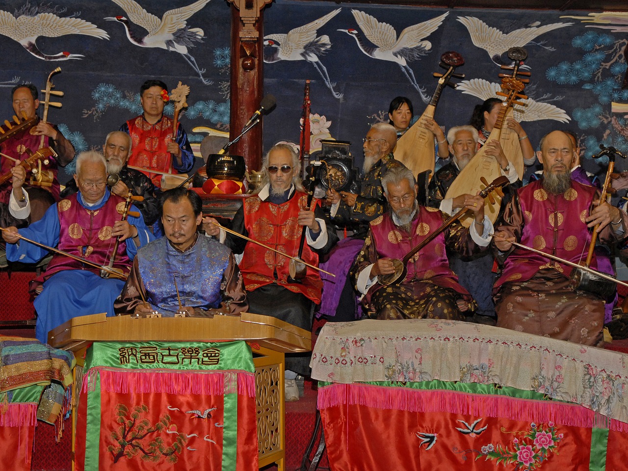 china lijang naxi orchestra free photo