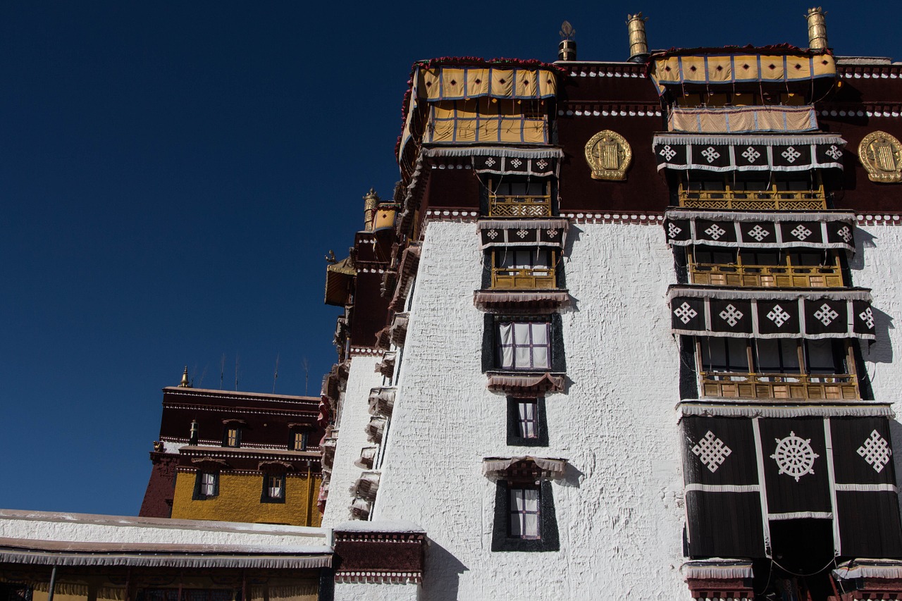 china tibet monastery free photo