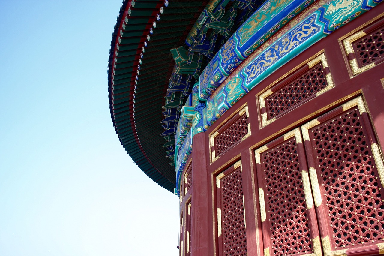 china asia temple of heaven free photo