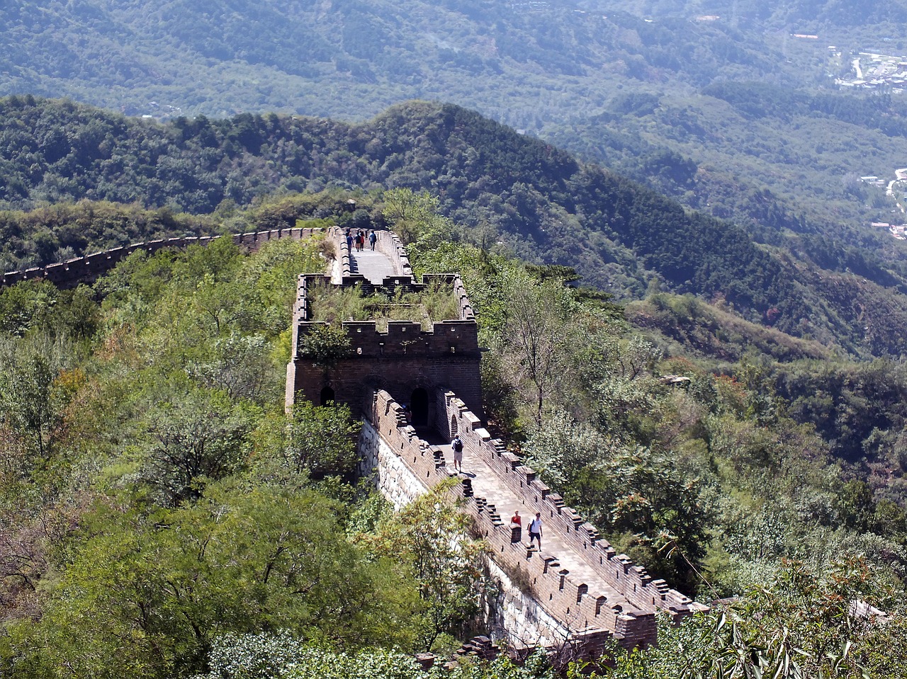 china great wall beijing free photo