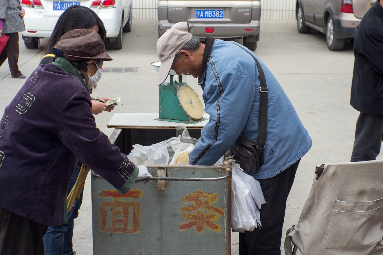 china noodles the old man free photo