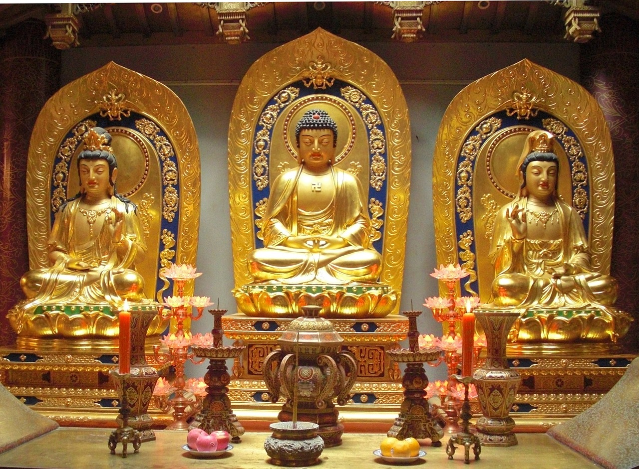 china buddha bodhisattvas free photo