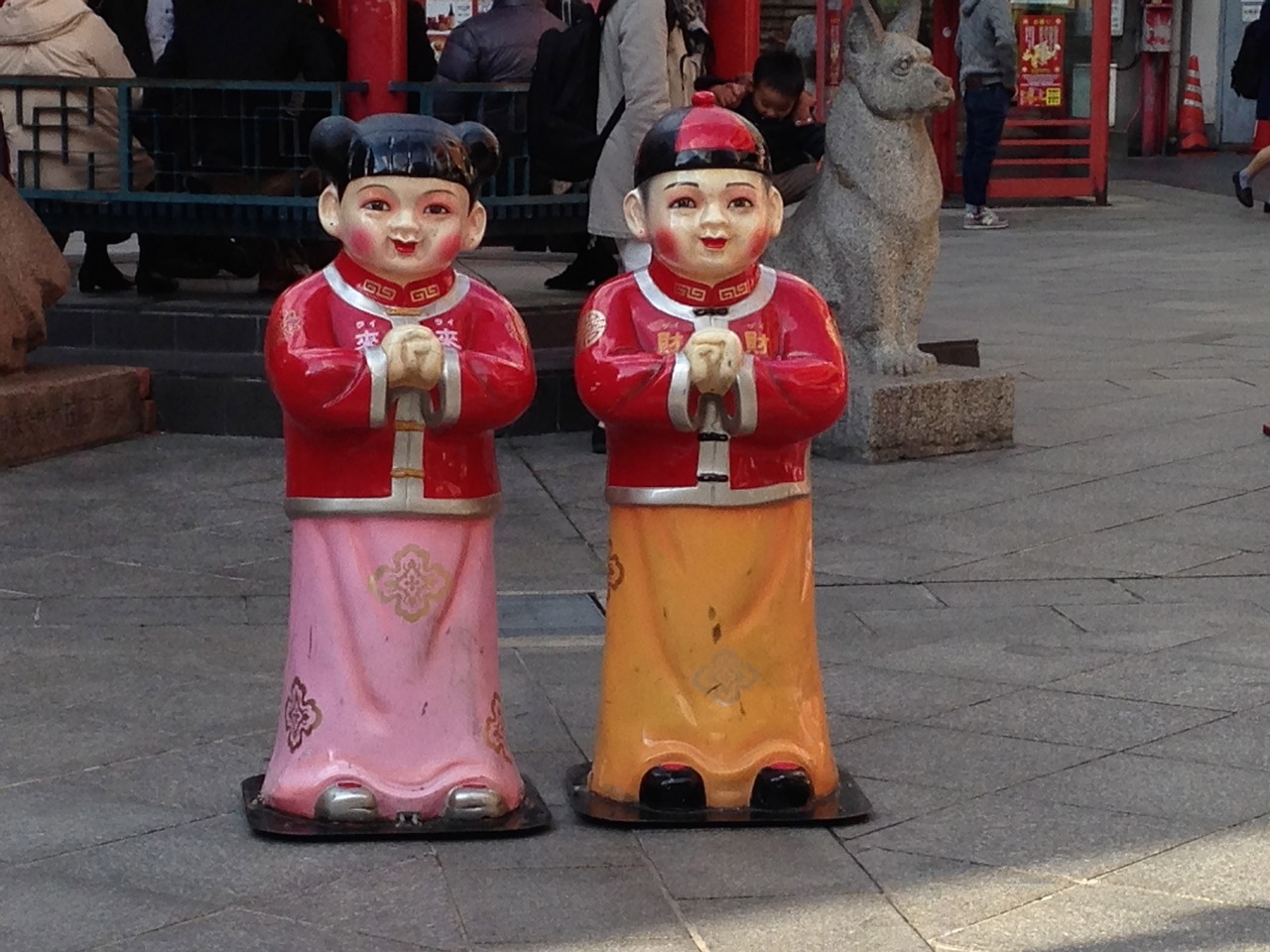 china town chinatown figurine free photo