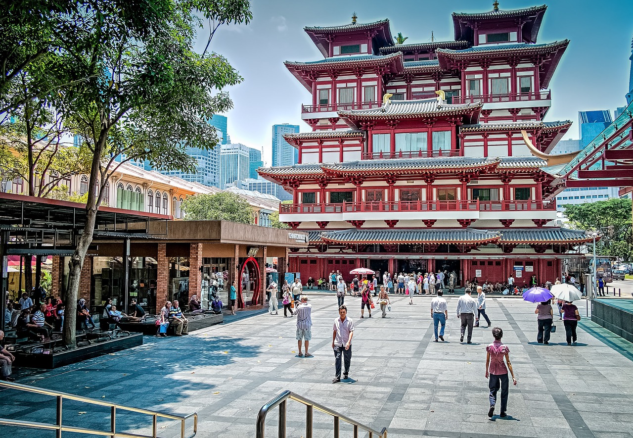china town singapore asian free photo