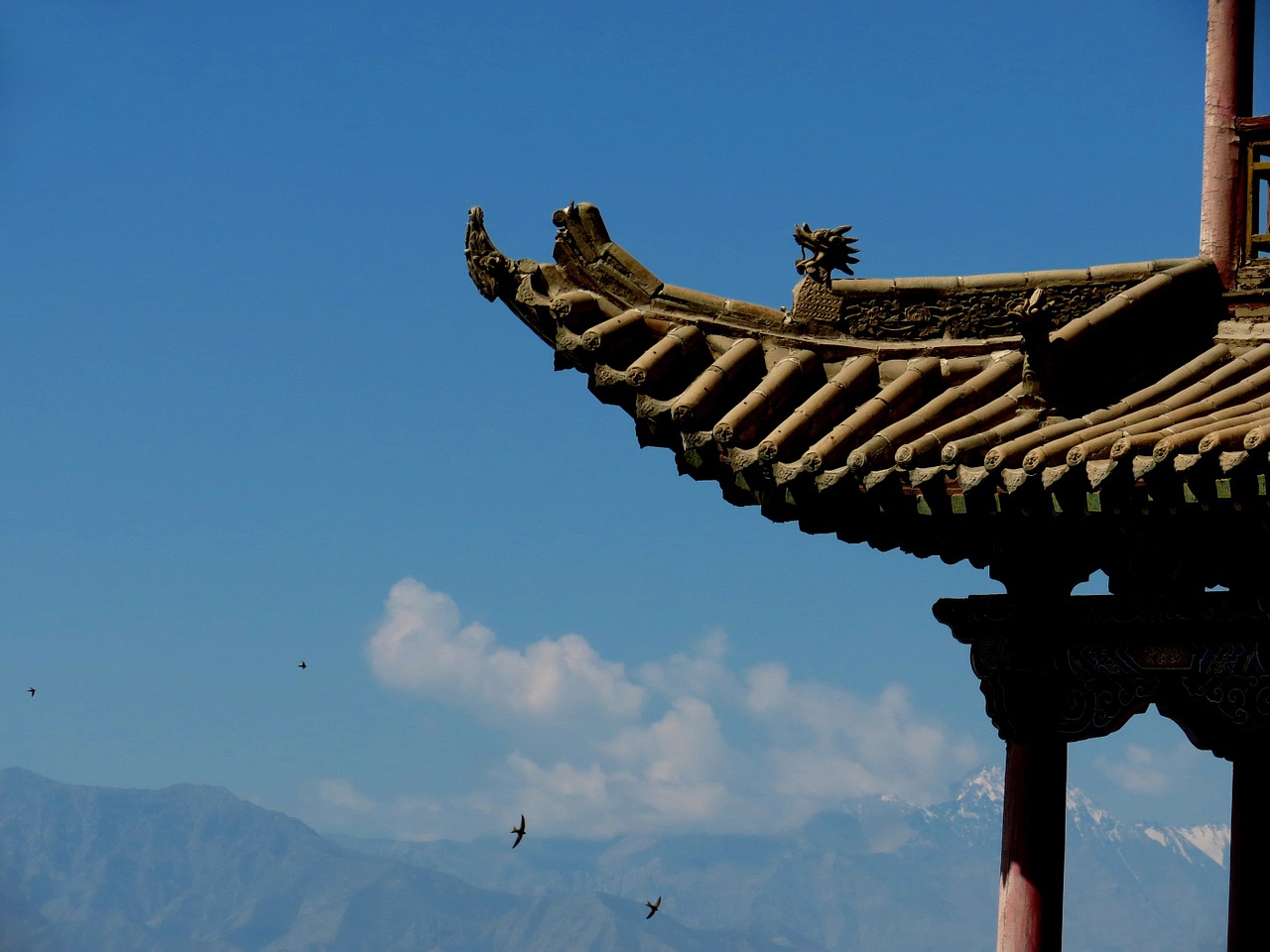 china wind the scenery ancient architecture free photo