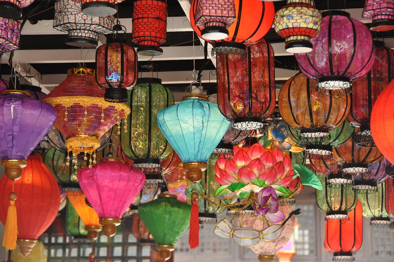 china wind lantern tourism free photo