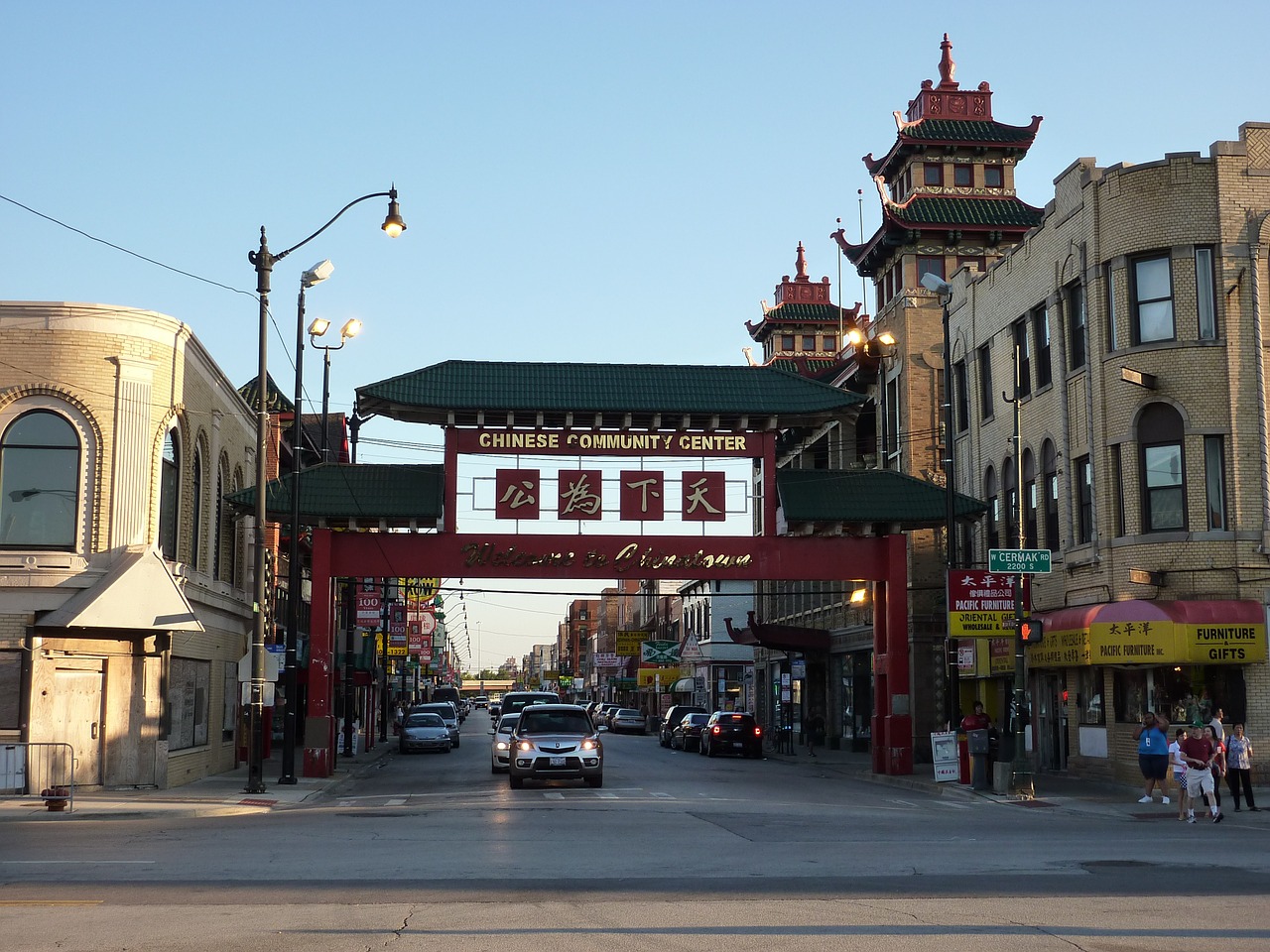 chinatown usa united states free photo