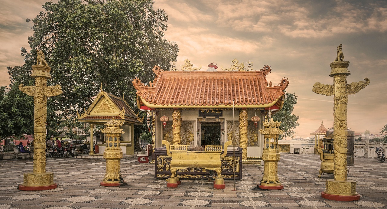 chines chines temple temple free photo