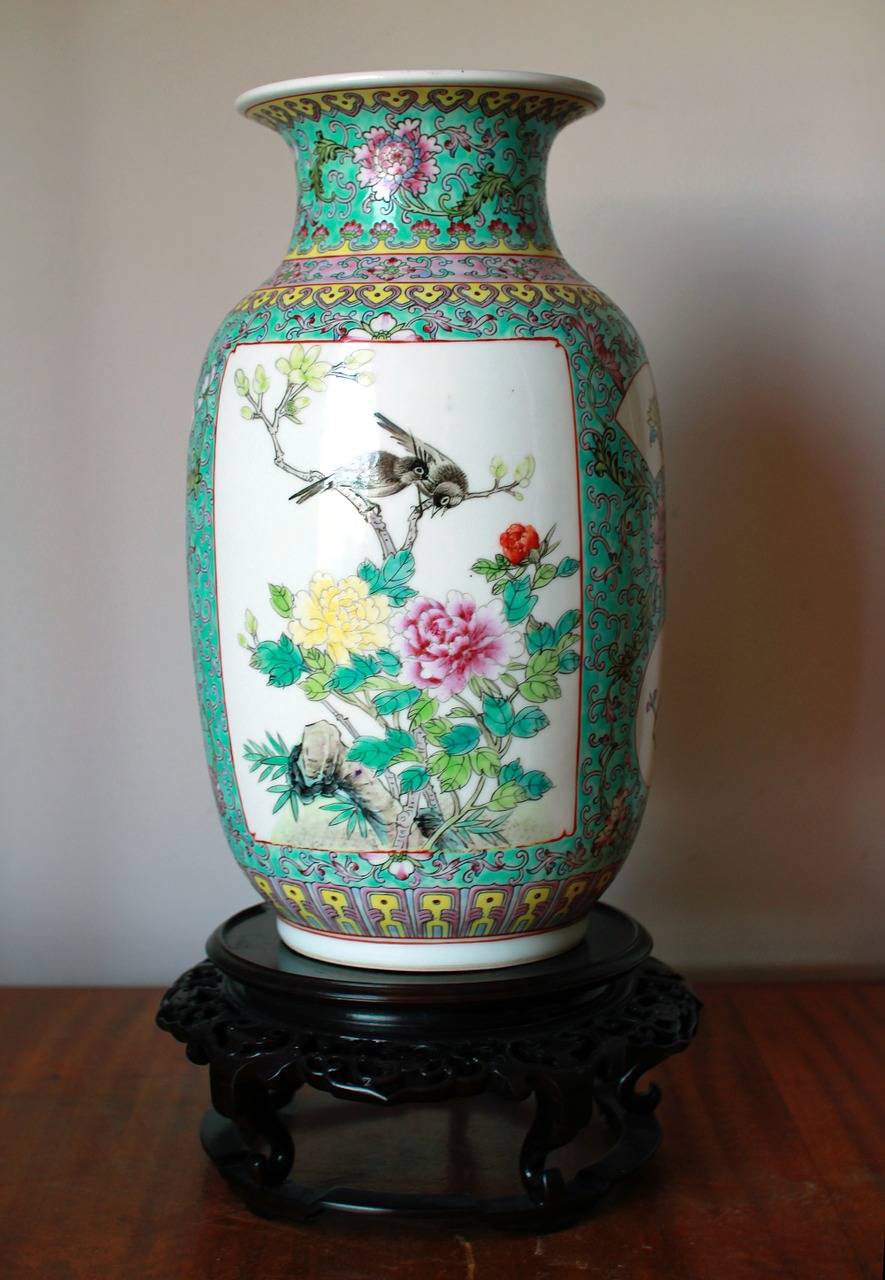 chinese porcelain vase free photo